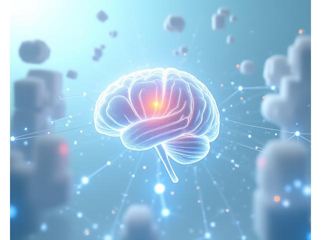Abstract depiction of enhanced brain activity and memory retention in a VR environment, symbolizing improved learning outcomes.