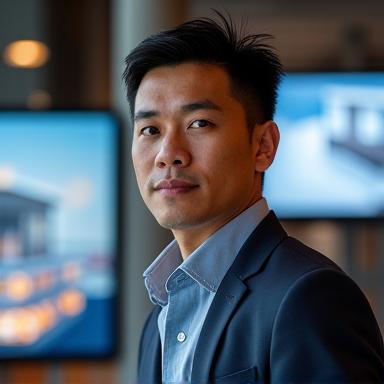 Professional headshot of Architect Carlo Reyes