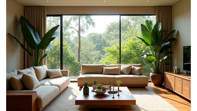 Stunning completed modern residential interior featuring Filipino design elements, bright and inviting.